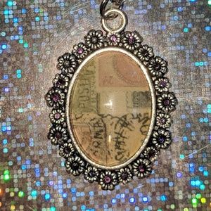 Unbreakable© Vintage series Antique Stamp Pendant